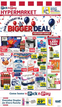 Preview of Pick n Pay flyer valid from 24/07/2026