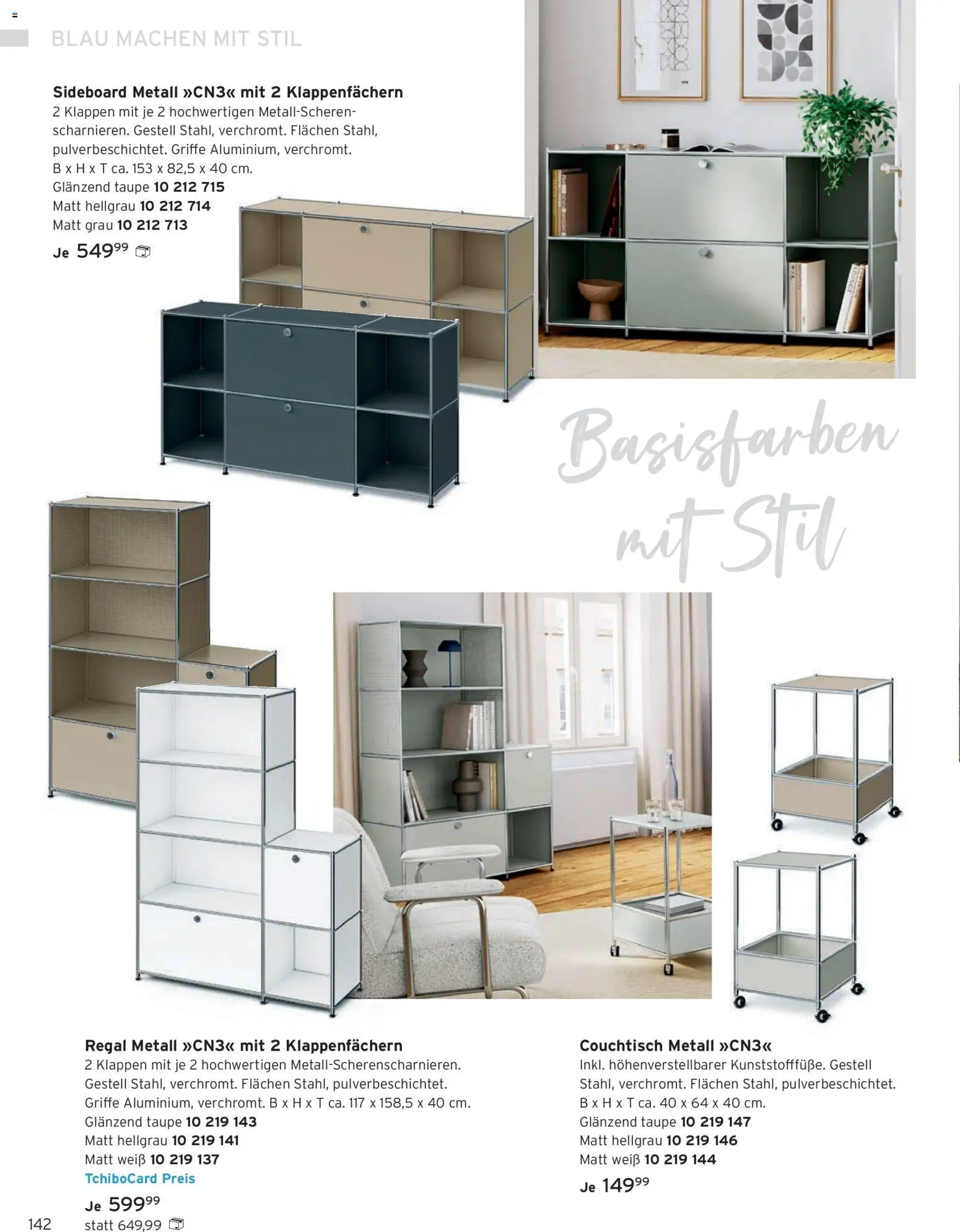 Vorschau von dem Prospekt des Geschäftes Tchibo, gültig ab dem 11.09.2026 - Couchtisch, Sideboard, Regal