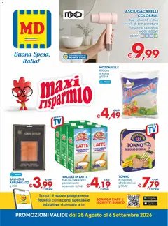 Anteprima dell'opuscolo MD Discount volantino dal negozio MD Discount valido da 25/08/2026