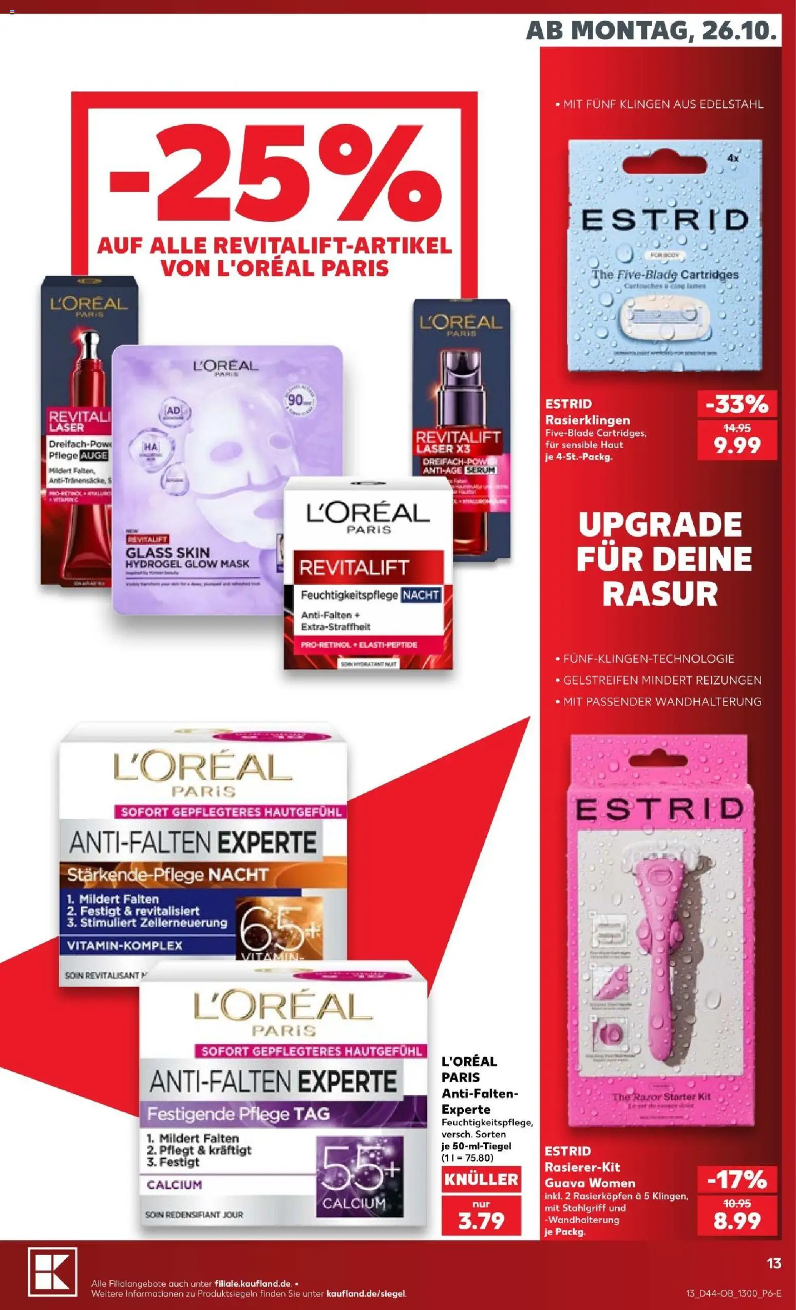 Vorschau von dem Prospekt des Geschäftes Kaufland, gültig ab dem 26.10.2026 - Serum