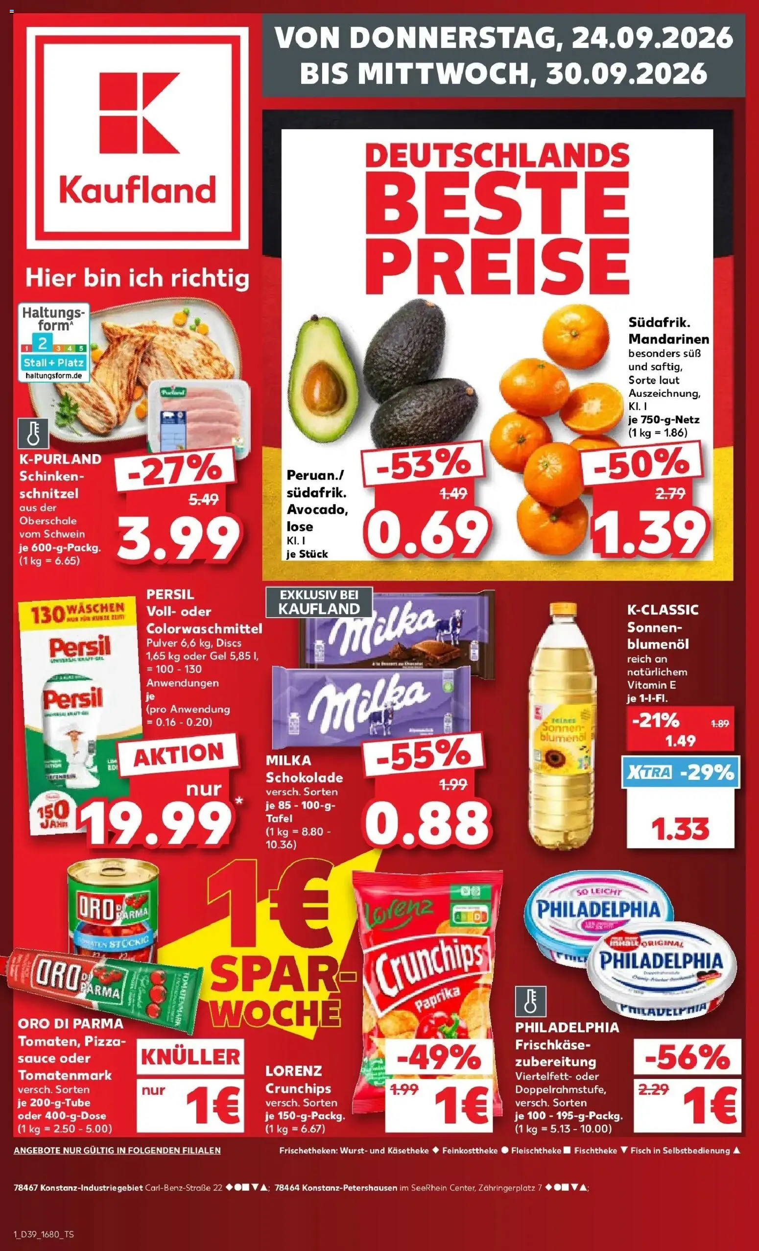 Vorschau von dem Prospekt des Geschäftes Kaufland, gültig ab dem 24.09.2026