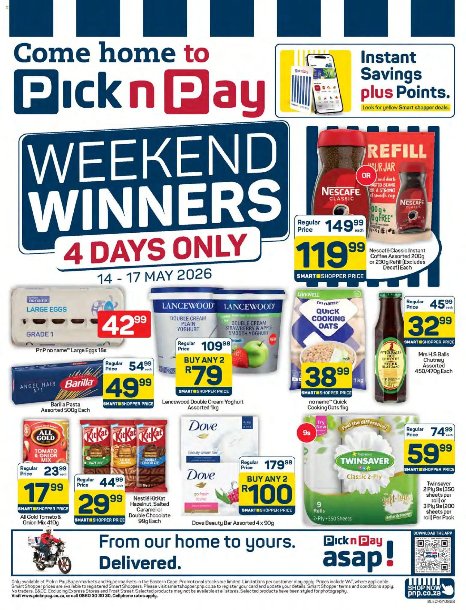 Preview of Pick n Pay flyer valid from 14/05/2026