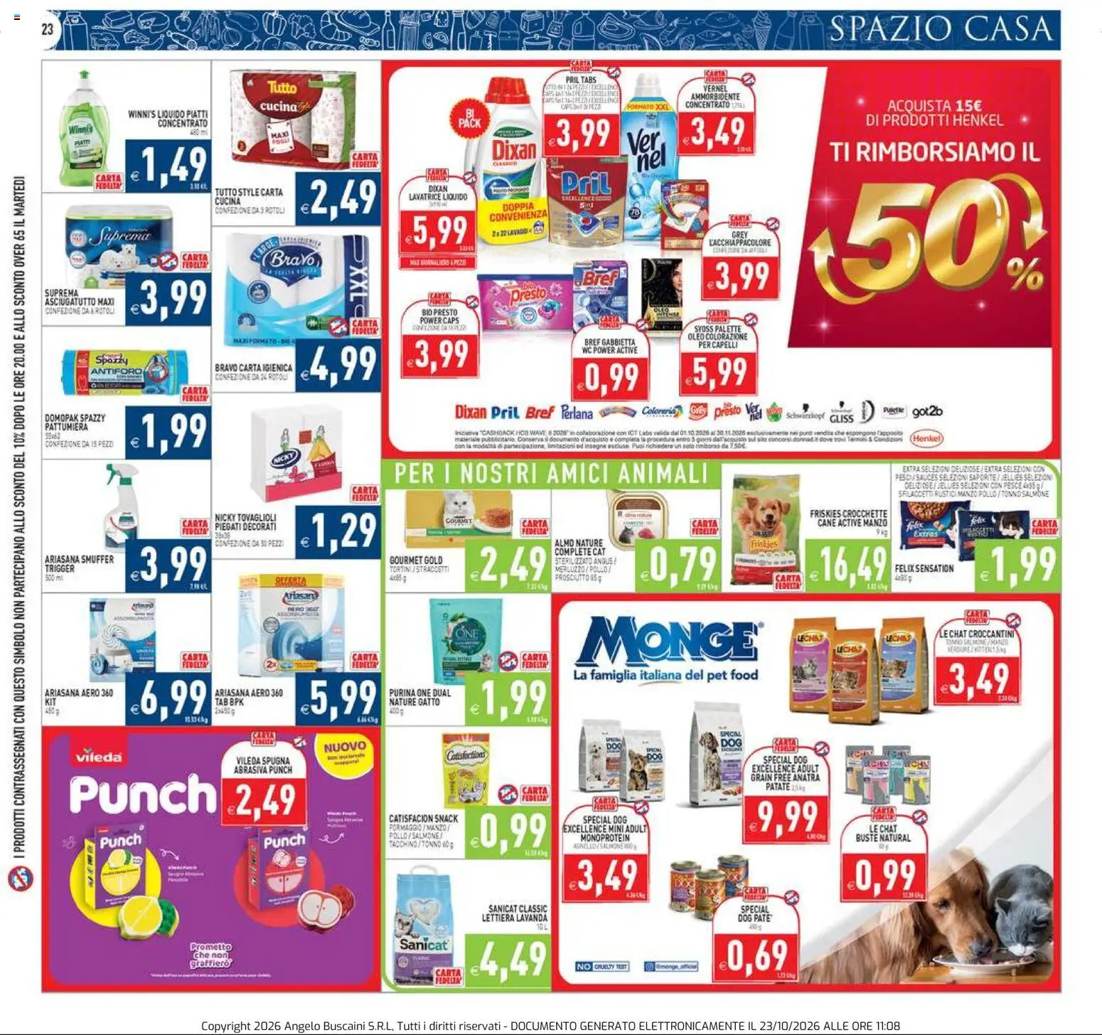 Anteprima dell'opuscolo PIM Supermercati volantino dal negozio PIM Supermercati valido da 23/10/2026