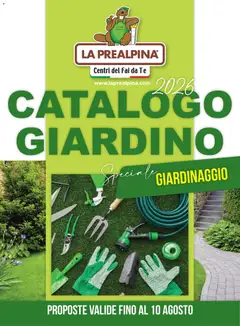 Anteprima dell'opuscolo La Prealpina volantino Giardinaggio dal negozio La Prealpina valido da 08/06/2026