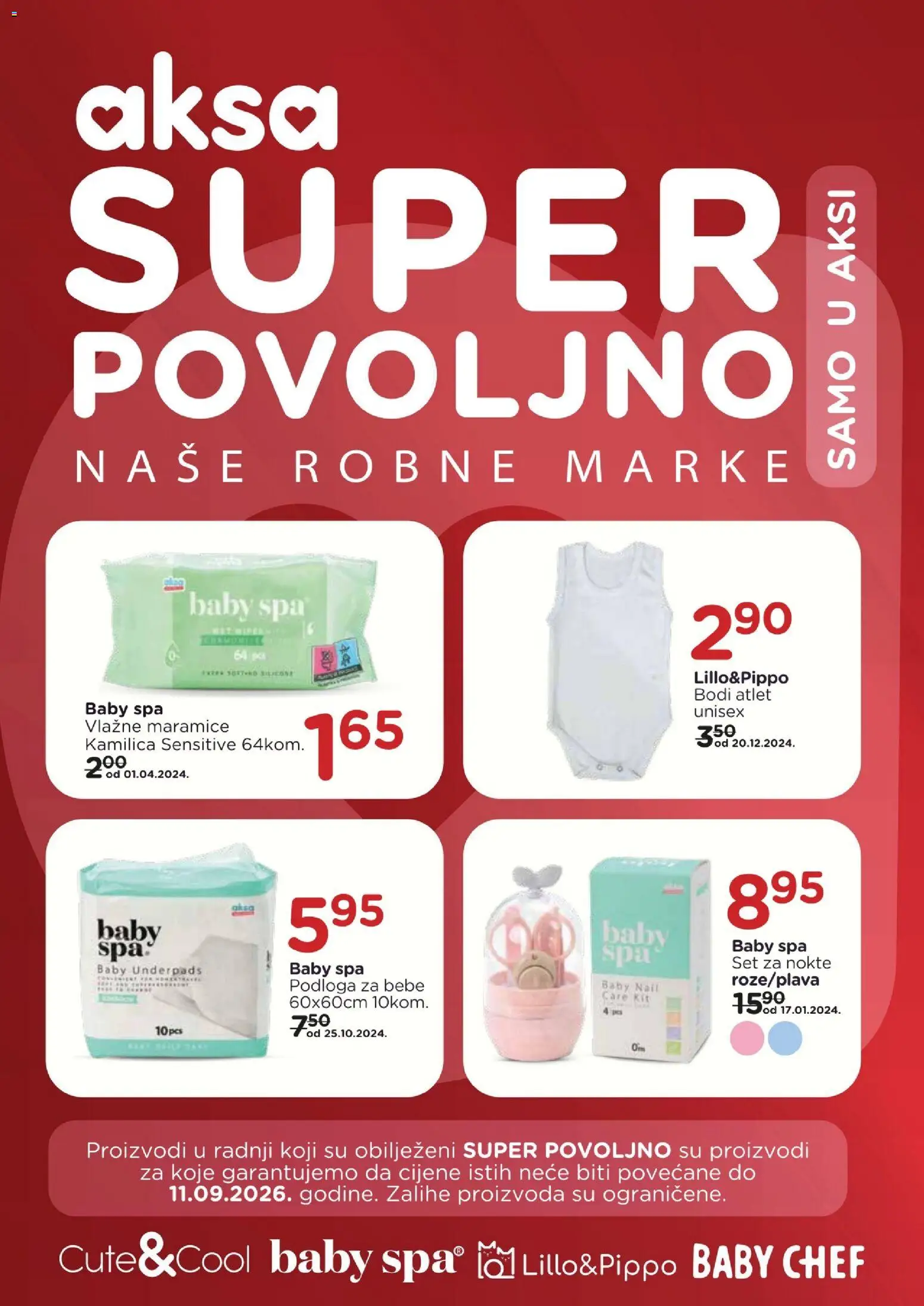 Pregled letka AKSA katalog trgovine AKSA vrijedi od 08.06.2026