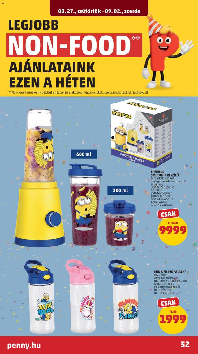 Új Penny akciós újság 08.27.