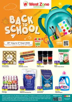 Preview of the catalogue Westzone Supermarket catalogue of store Westzone Supermarket valid from 28 Aug, 2026