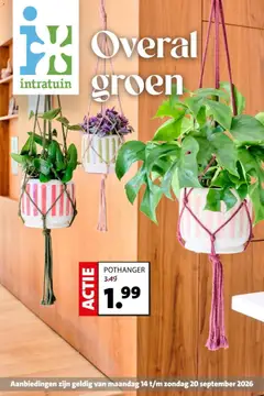 Voorbeeld van Intratuin folder van winkel Intratuin geldig vanaf 14-09-2026