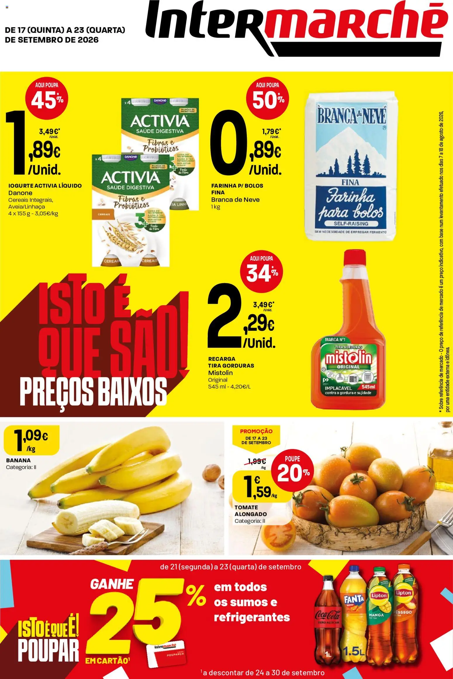 Pré-visualização do folheto da loja Intermarché válida a partir de 17/09/2026