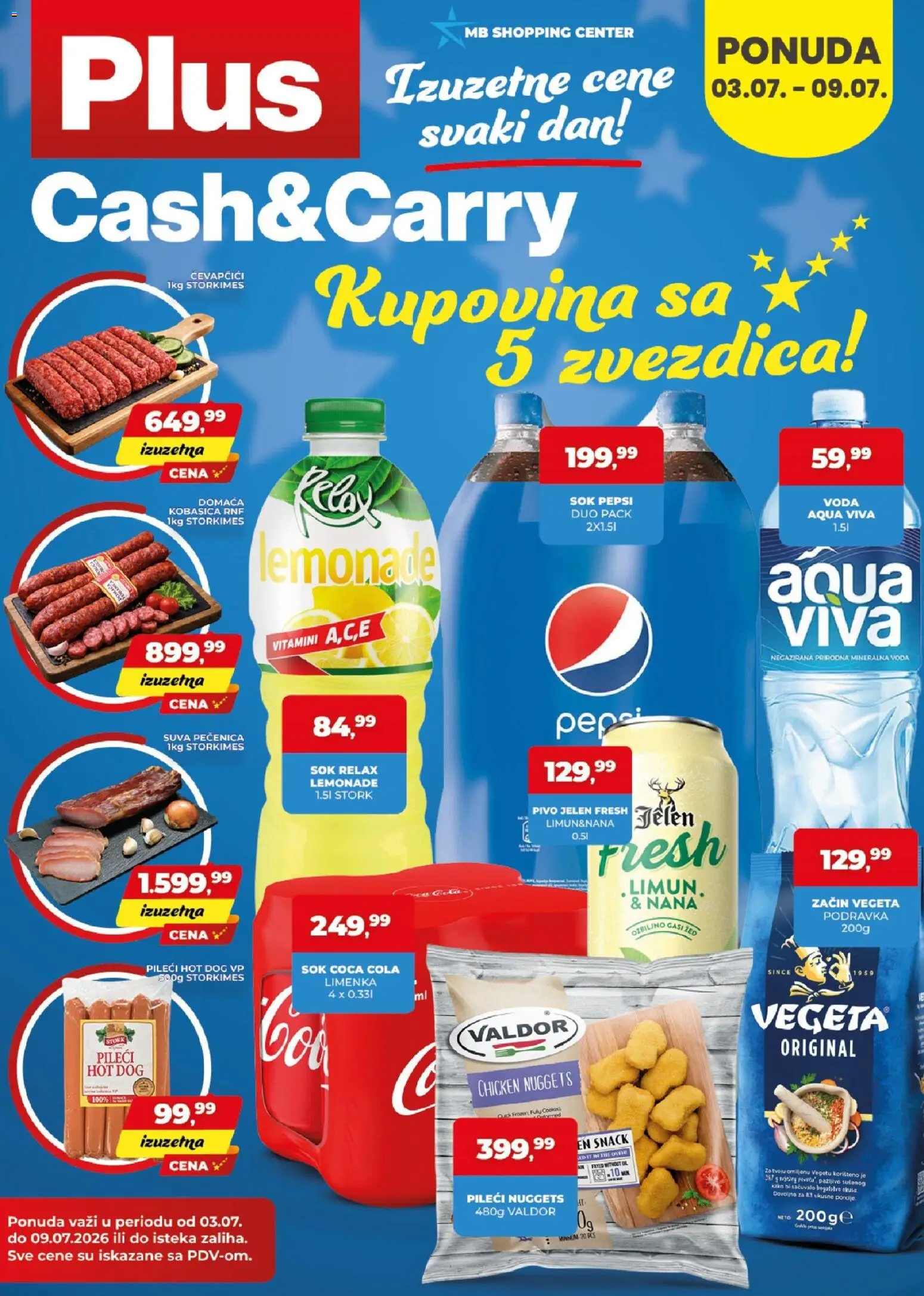 Pregled Plus Cash & Carry kataloga - važi od 03.07.2026