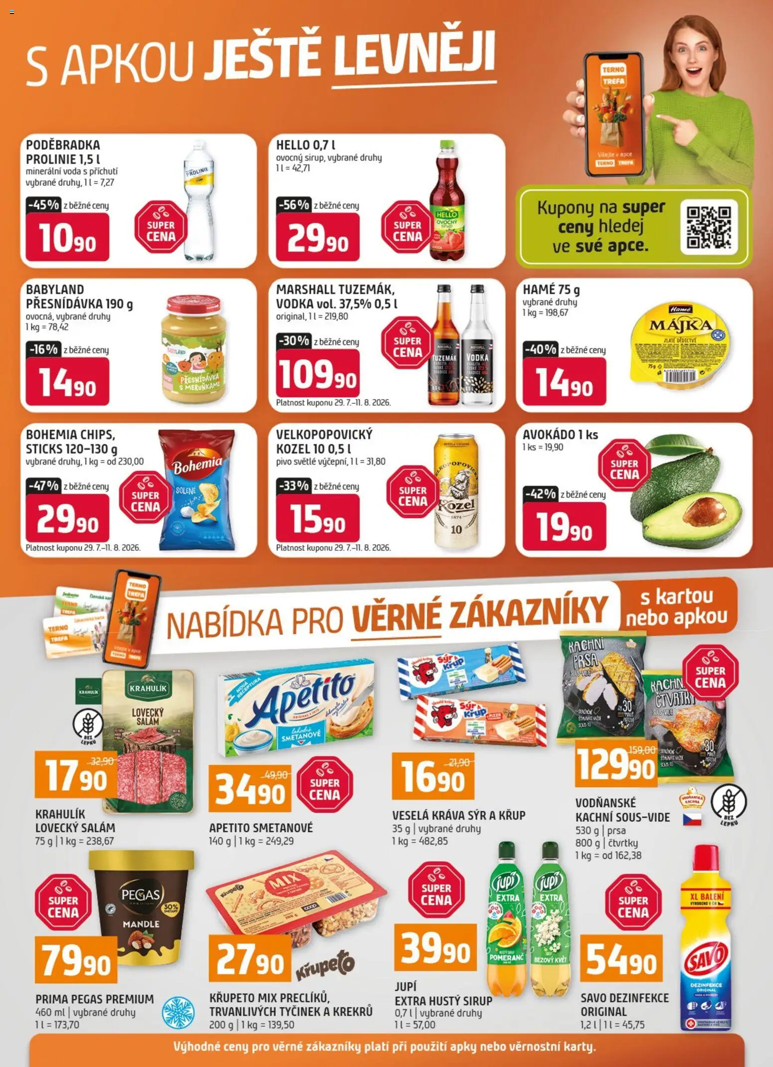 Náhled nabídky: Terno Terno leták - Nabídka pro věrné zákazníky platný od 29.07.2026