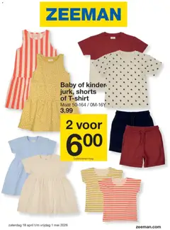 Voorbeeld van Zeeman Folder van winkel Zeeman geldig vanaf 18/04/2026
