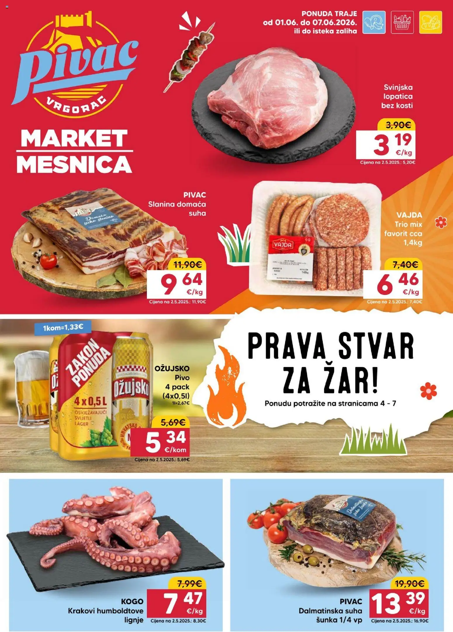 Pregled letka Pivac Katalog trgovine Pivac vrijedi od 01.06.2026