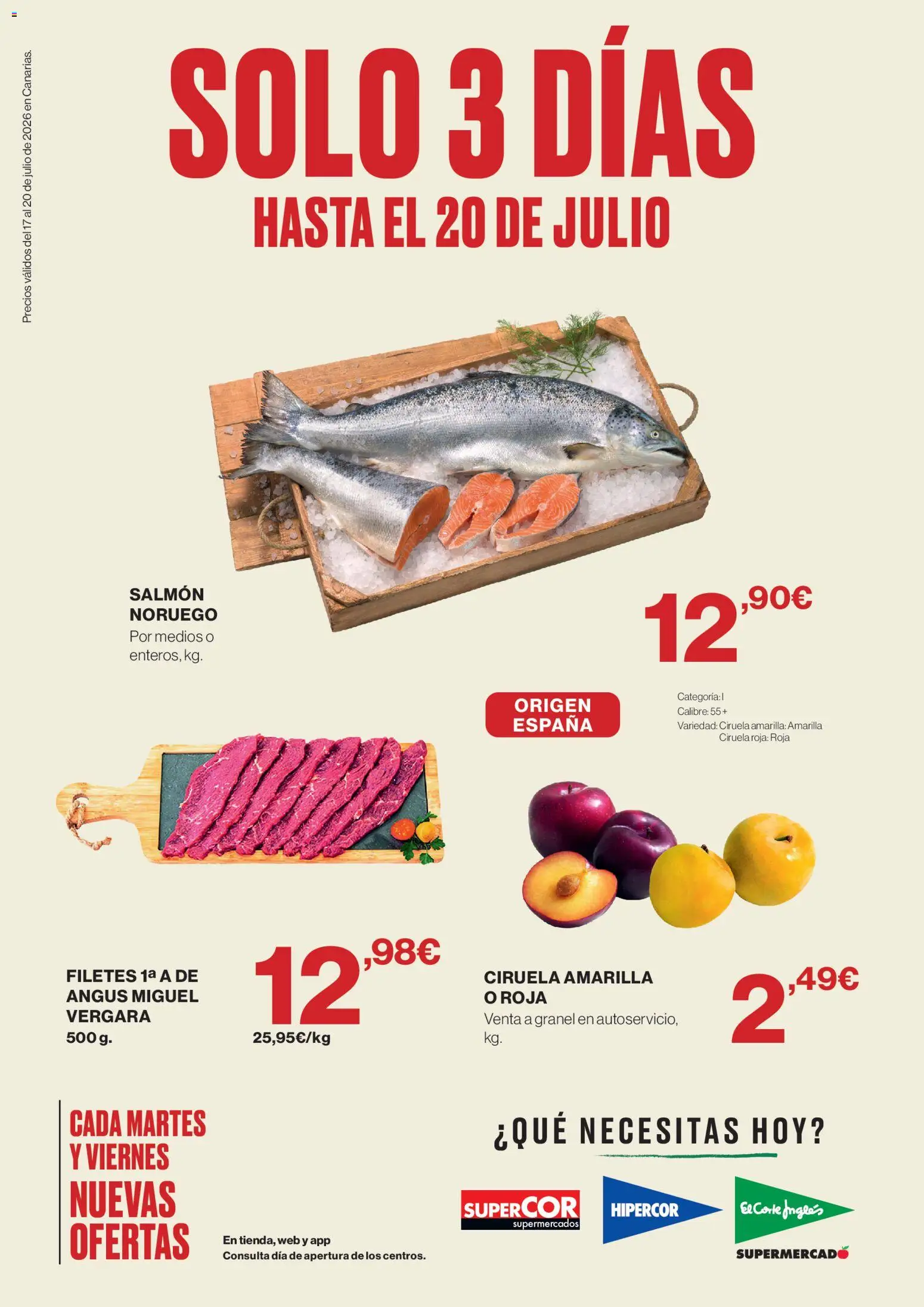 Vista previa del folleto de la tienda Supercor válido desde el 17/07/2026 - Salmón