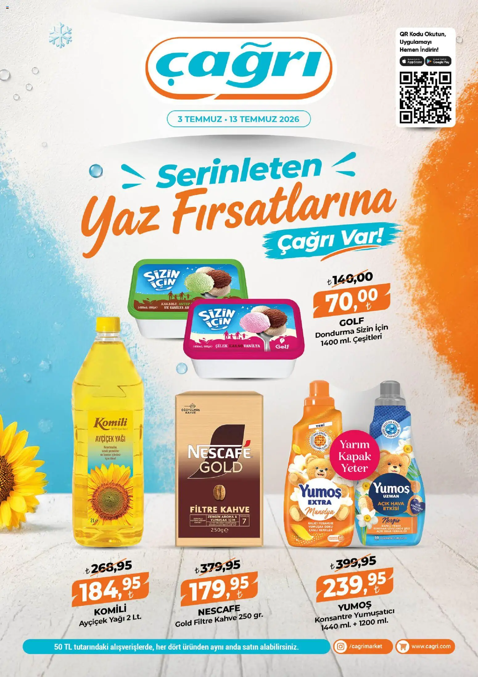 Çağrı Market Çağrı Market Katalog 03.07.2026 - Broşürünün önizlemesi