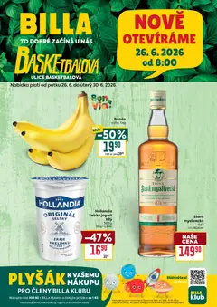 Náhled nabídky: Billa Billa leták - Basketbalová platný od 26.06.2026