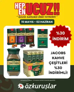Özkuruşlar Özkuruşlar İndirim 15.05.2026 - Broşürünün önizlemesi