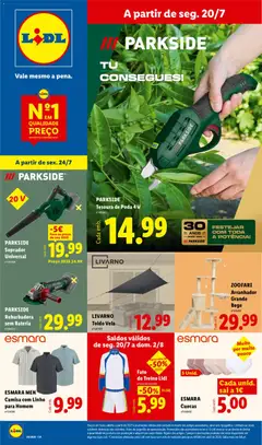 Pré-visualização do folheto da loja Lidl válida a partir de 20/07/2026