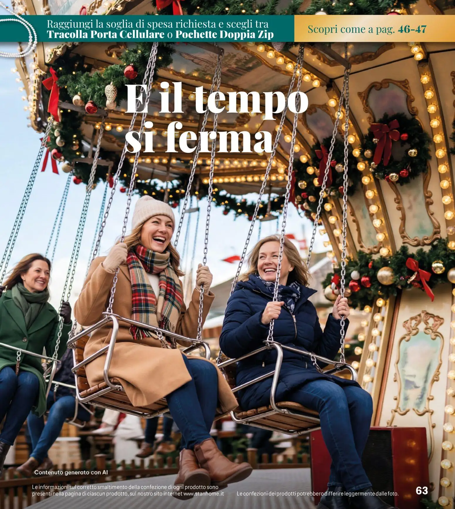 Anteprima dell'opuscolo Catalogo Stanhome Natale dal negozio Stanhome valido da 27/10/2026 - Cellulare, Porta