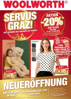 Vorschau der Angebote: Woolworth Woolworth Servus Graz! gültig ab 21.05.2026