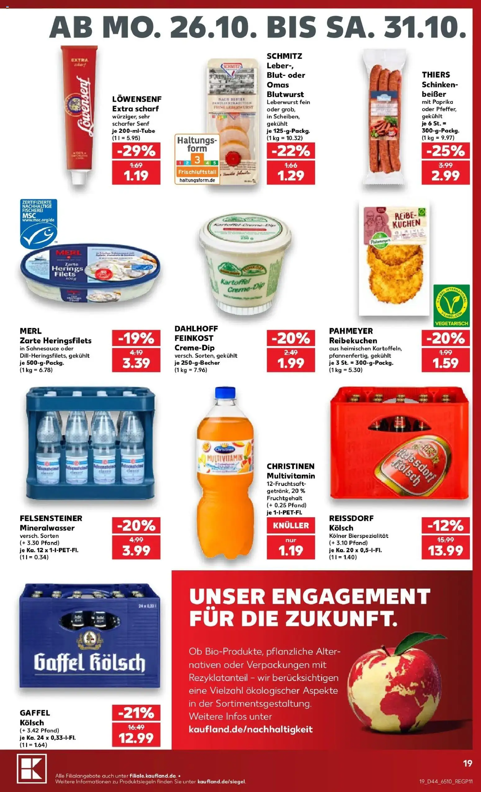 Vorschau von dem Prospekt des Geschäftes Kaufland, gültig ab dem 26.10.2026