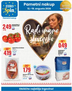Predogled kataloga iz trgovine Eurospin veljaven od 13.08.2026