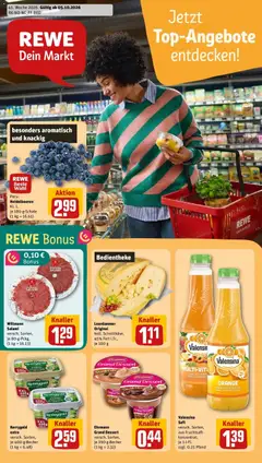 Vorschau von dem Prospekt des Geschäftes Rewe, gültig ab dem 05.10.2026
