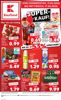 Vorschau von dem Prospekt des Geschäftes Kaufland, gültig ab dem 11.06.2026
