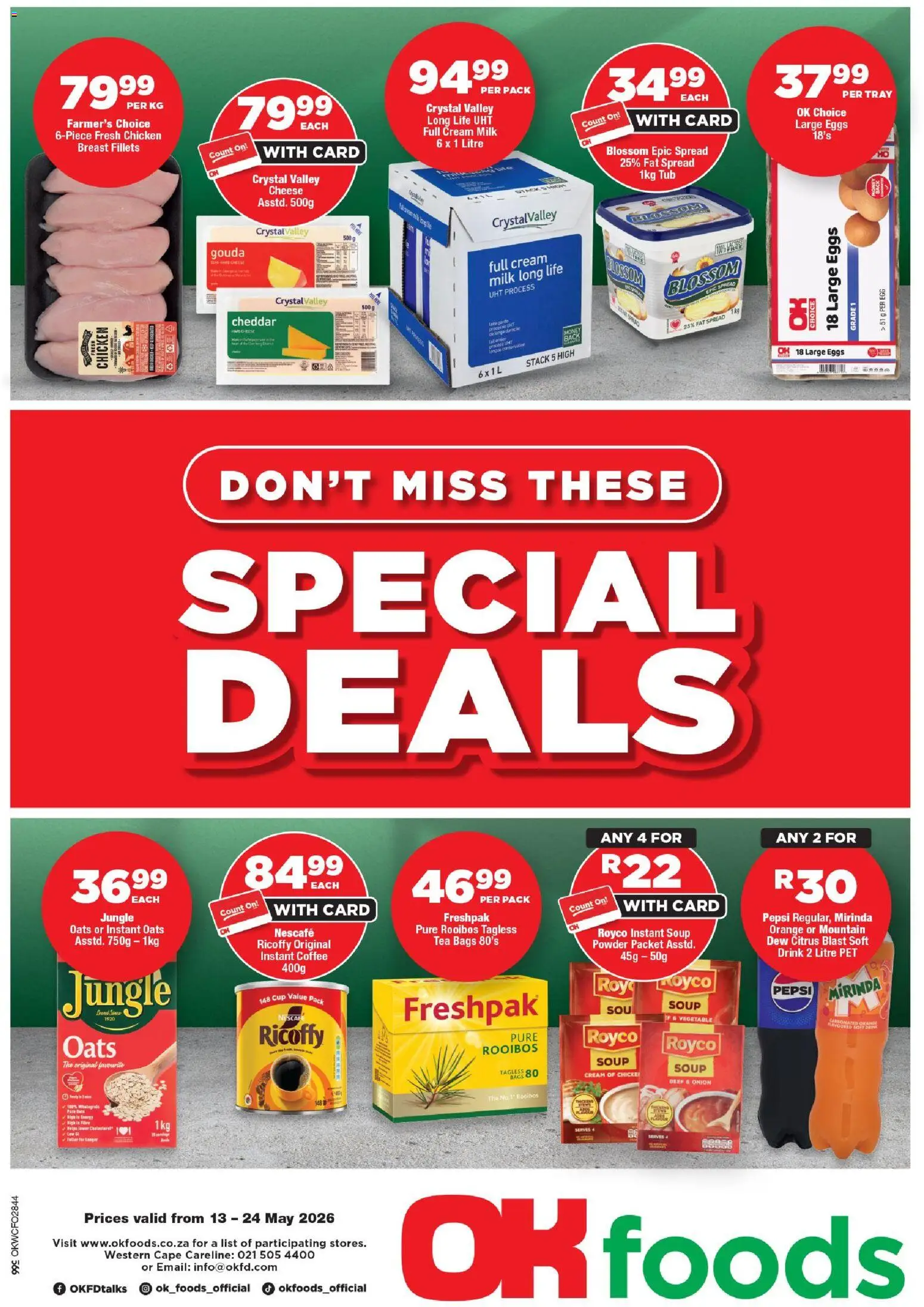 Preview of OK Foods flyer valid from 13/05/2026