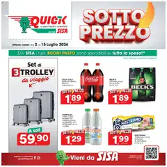 Anteprima dell'opuscolo SISA volantino Quick dal negozio SISA valido da 02/07/2026