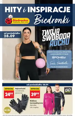 Pogląd gazetki "Biedronka gazetka - Hity i inspiracje" ze sklepu Biedronka ważnej od 26.09.2026