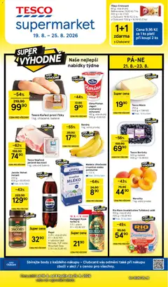 Náhled nabídky: Tesco Tesco leták - Supermarket platný od 19.08.2026