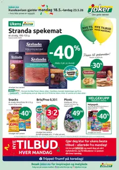 Forhåndsvis Joker kundeavis fra butikk Joker gyldig fra 18/05/2026