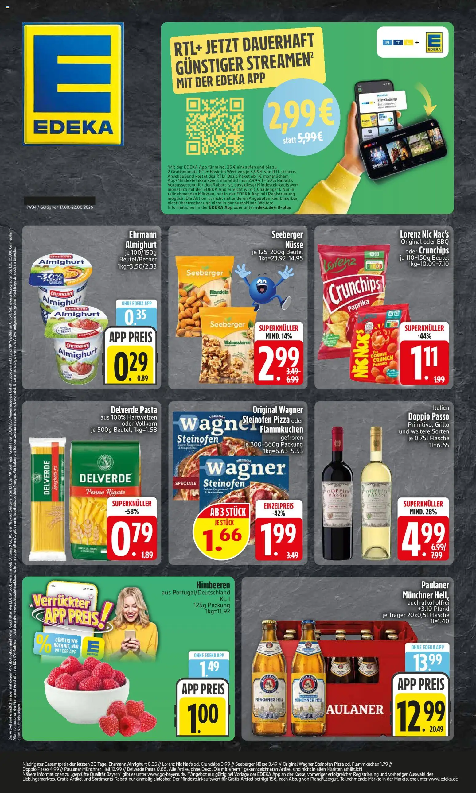 Voorbeeld van Edeka DE - DE Folder van winkel Edeka DE geldig vanaf 17-08-2026