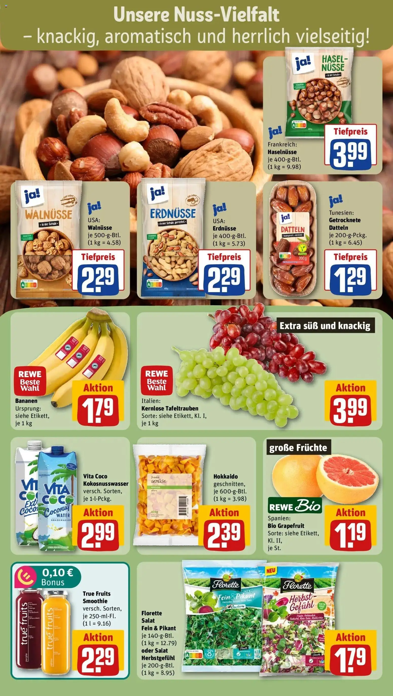 Vorschau von dem Prospekt des Geschäftes Rewe, gültig ab dem 26.10.2026