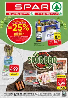 Vorschau der Angebote: Spar Spar Flugblatt - Steiermark gültig ab 30.04.2026