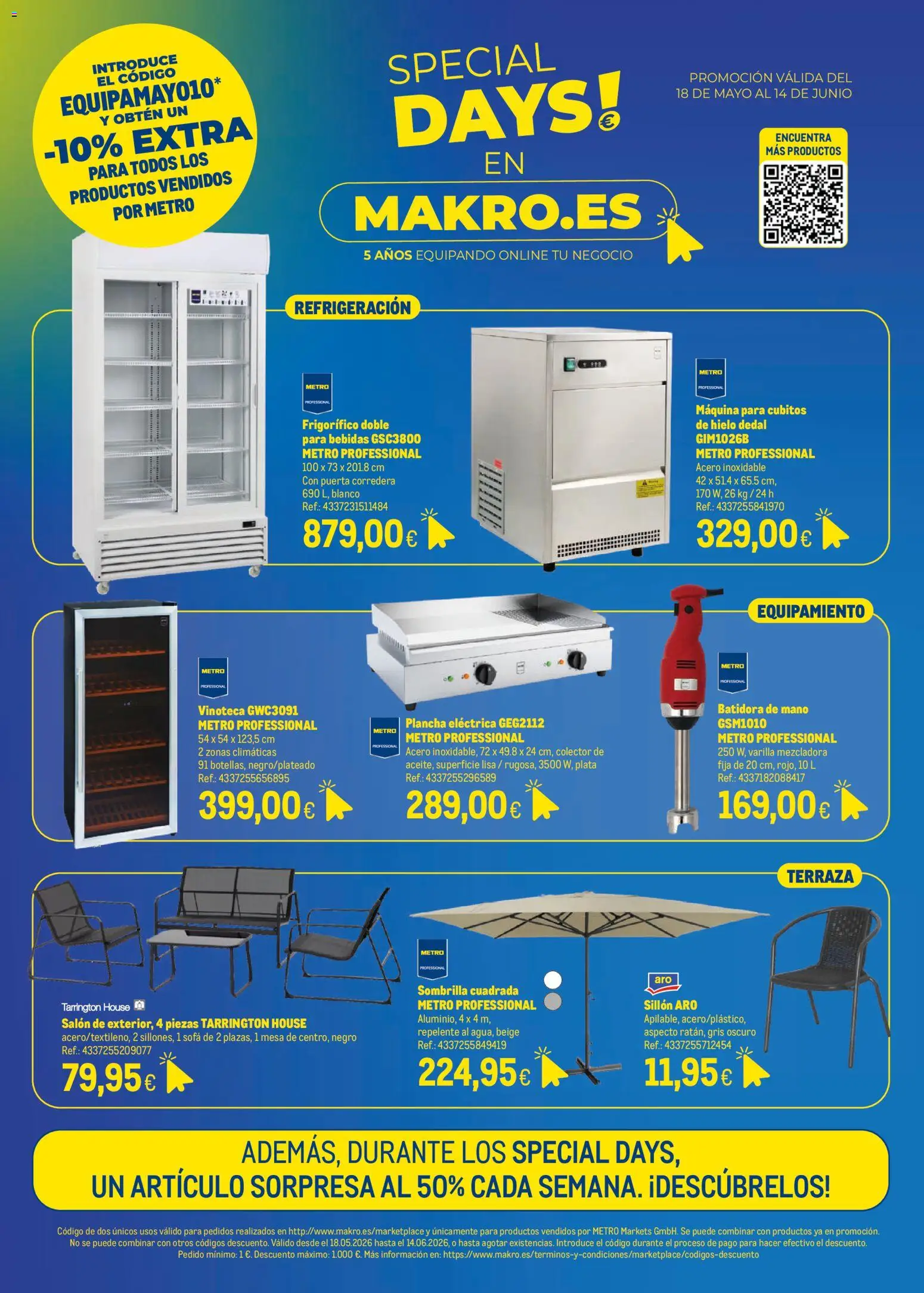 Vista previa del folleto de la tienda Makro válido desde el 18/05/2026 