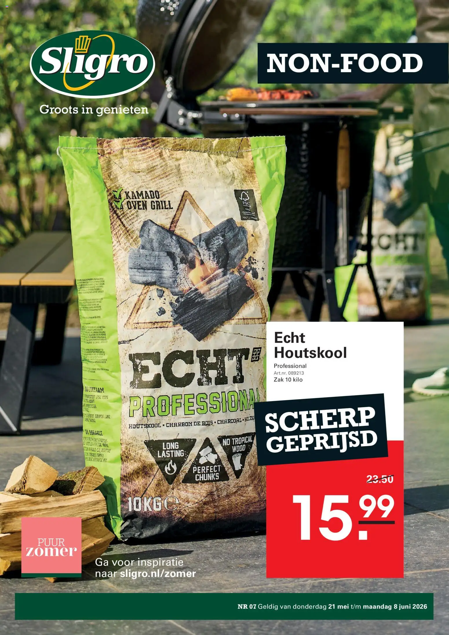 Voorbeeld van Sligro - Folder Non-Food van winkel Sligro geldig vanaf 21/05/2026