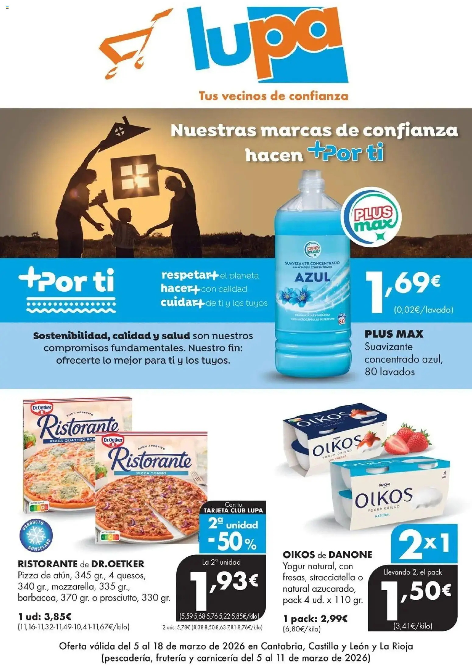 Vista previa del folleto de la tienda Lupa Supermercados válido desde el 05/03/2026 