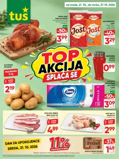 Predogled kataloga iz trgovine Tuš veljaven od 21.10.2026