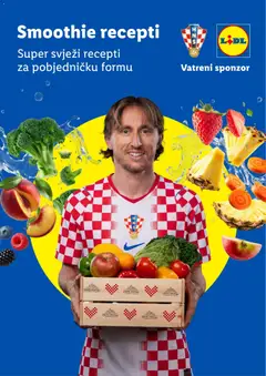 Pregled letka Lidl Smoothie recepti trgovine Lidl vrijedi od 19.06.2026