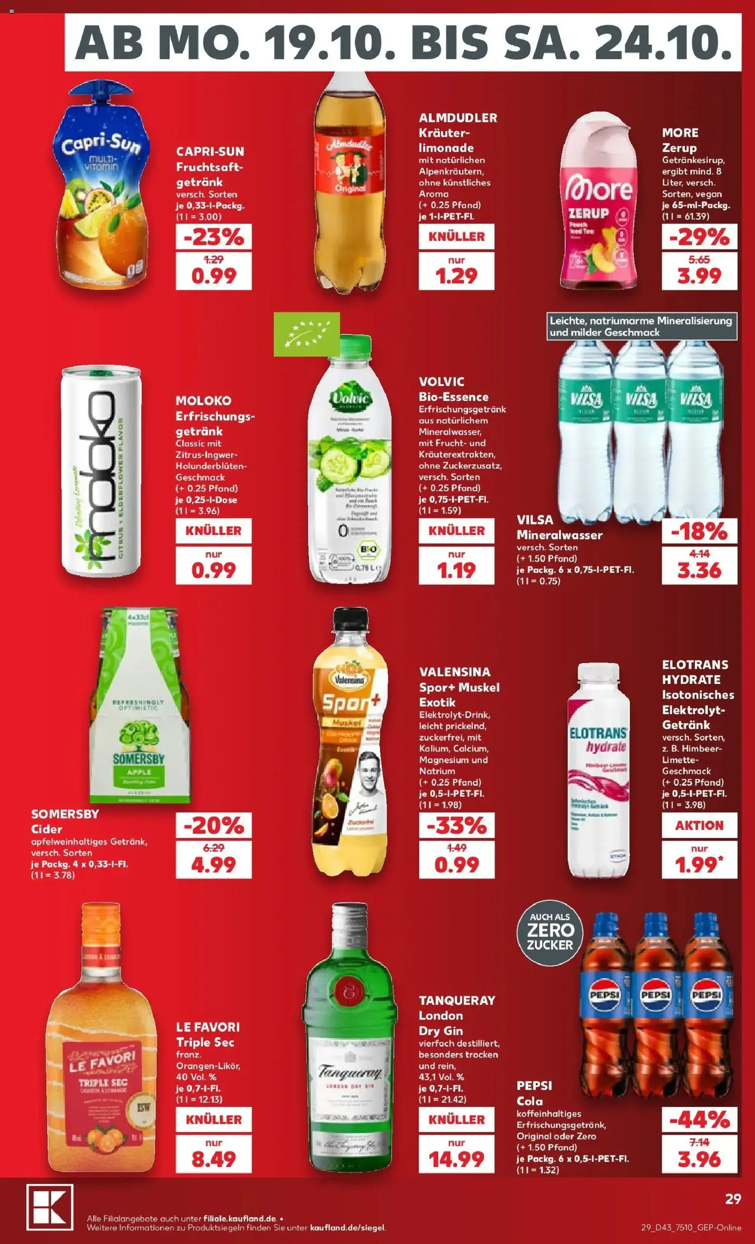 Vorschau von dem Prospekt des Geschäftes Kaufland, gültig ab dem 19.10.2026