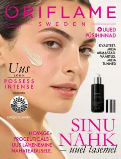 Oriflame kliendilehe eelvaade alates 07.10.2026