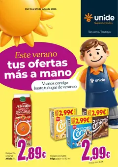 Vista previa del folleto de la tienda Unide válido desde el 16/07/2026 