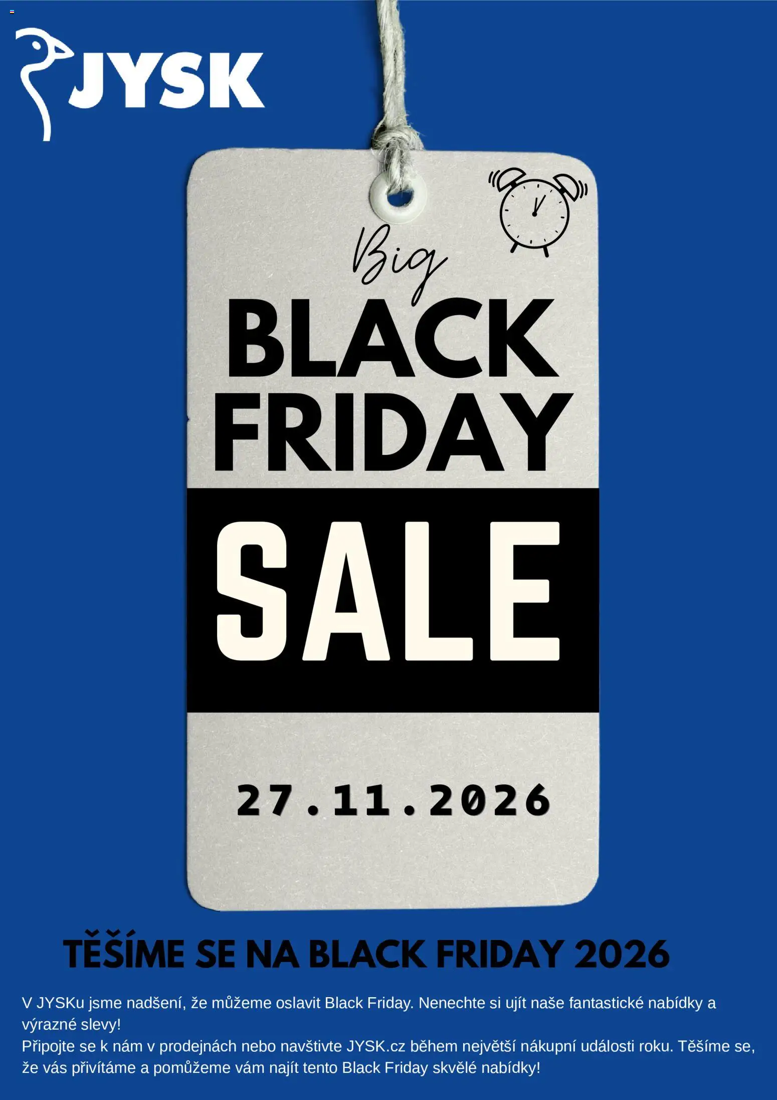 Náhled nabídky: JYSK JYSK Black Friday avízo platný od 20.10.2026
