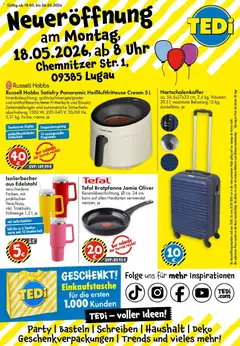 Vorschau von dem Prospekt des Geschäftes TEDi, gültig ab dem 18.05.2026