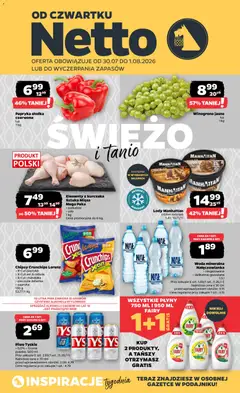Pogląd gazetki "Netto gazetka od czwartku" ze sklepu Netto ważnej od 30.07.2026