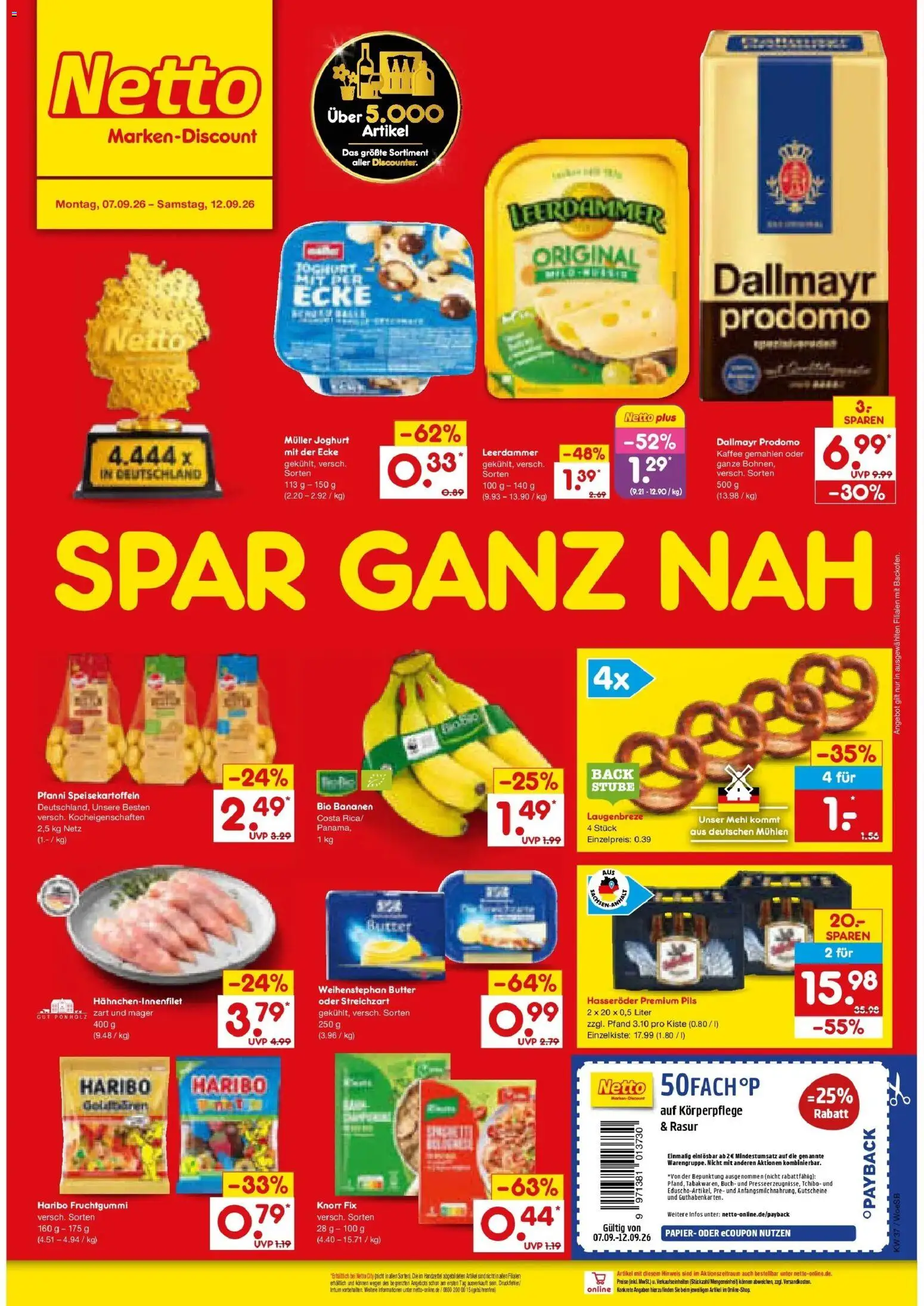 Vorschau von dem Prospekt des Geschäftes Netto Marken-Discount, gültig ab dem 07.09.2026
