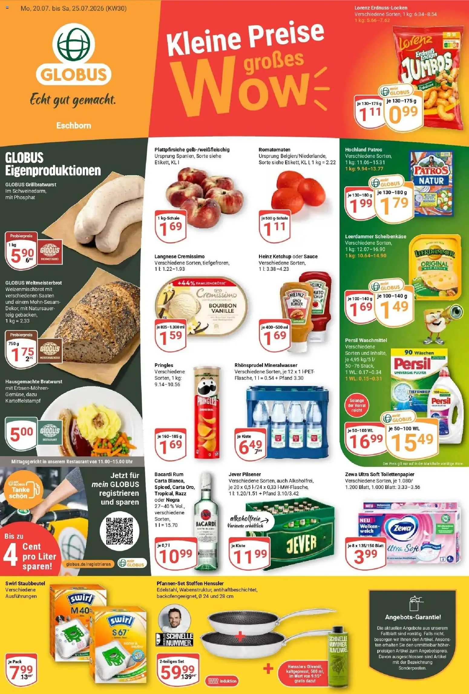 Vorschau von dem Prospekt des Geschäftes Globus, gültig ab dem 20.07.2026