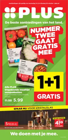 Voorbeeld van Plus folder van winkel Plus geldig vanaf 14-10-2026